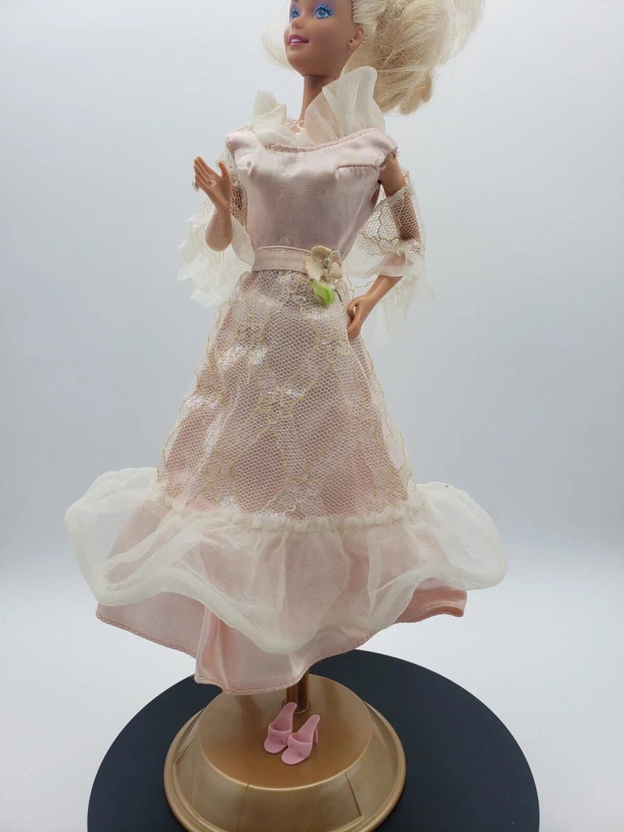 VINTAGE BARBIE GET UPS N GO PINK WHITE LIGHTS THE NIGHTS 9738