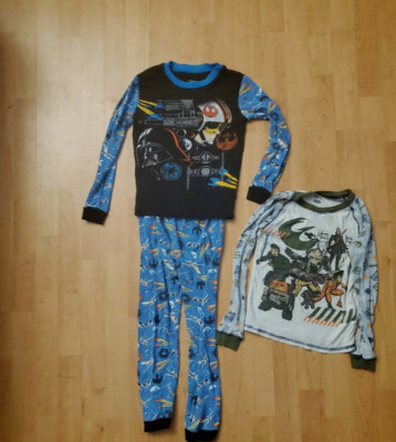 Star Wars Pajamas set size 8 plus extra top from Rebels