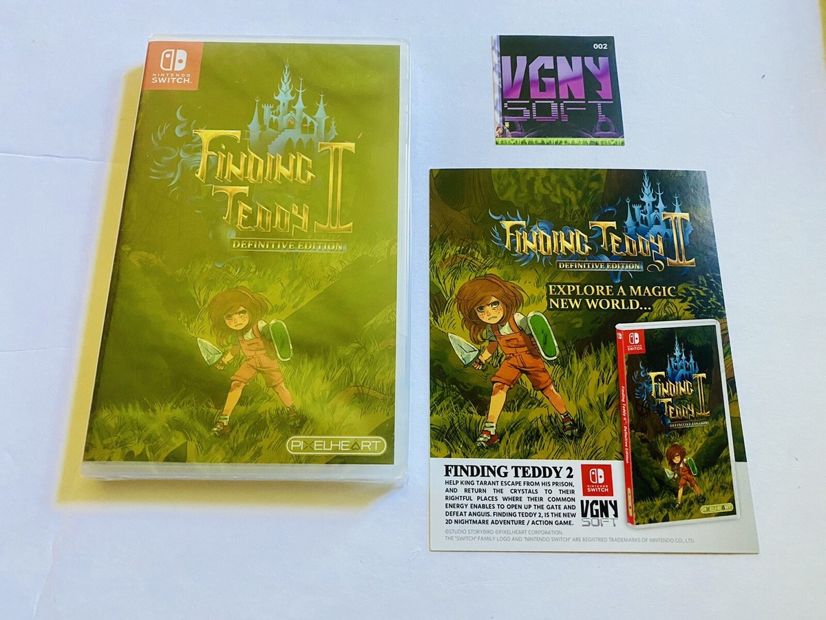 【新品】Finding Teddy II【switch】 Finding Teddy 2 : Definitive Edition for Nintendo Switch