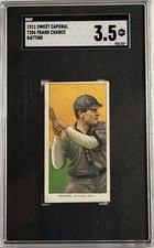 1909-11 T206 Sweet Caporal 350-460, 42 - Frank CHANCE - SGC 3.5+++ HOF Cubs