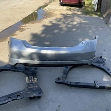 Rear Bumper Cover For 2007-2011 Toyota Camry SE USA w/2 Exhaust/Spoiler Holes