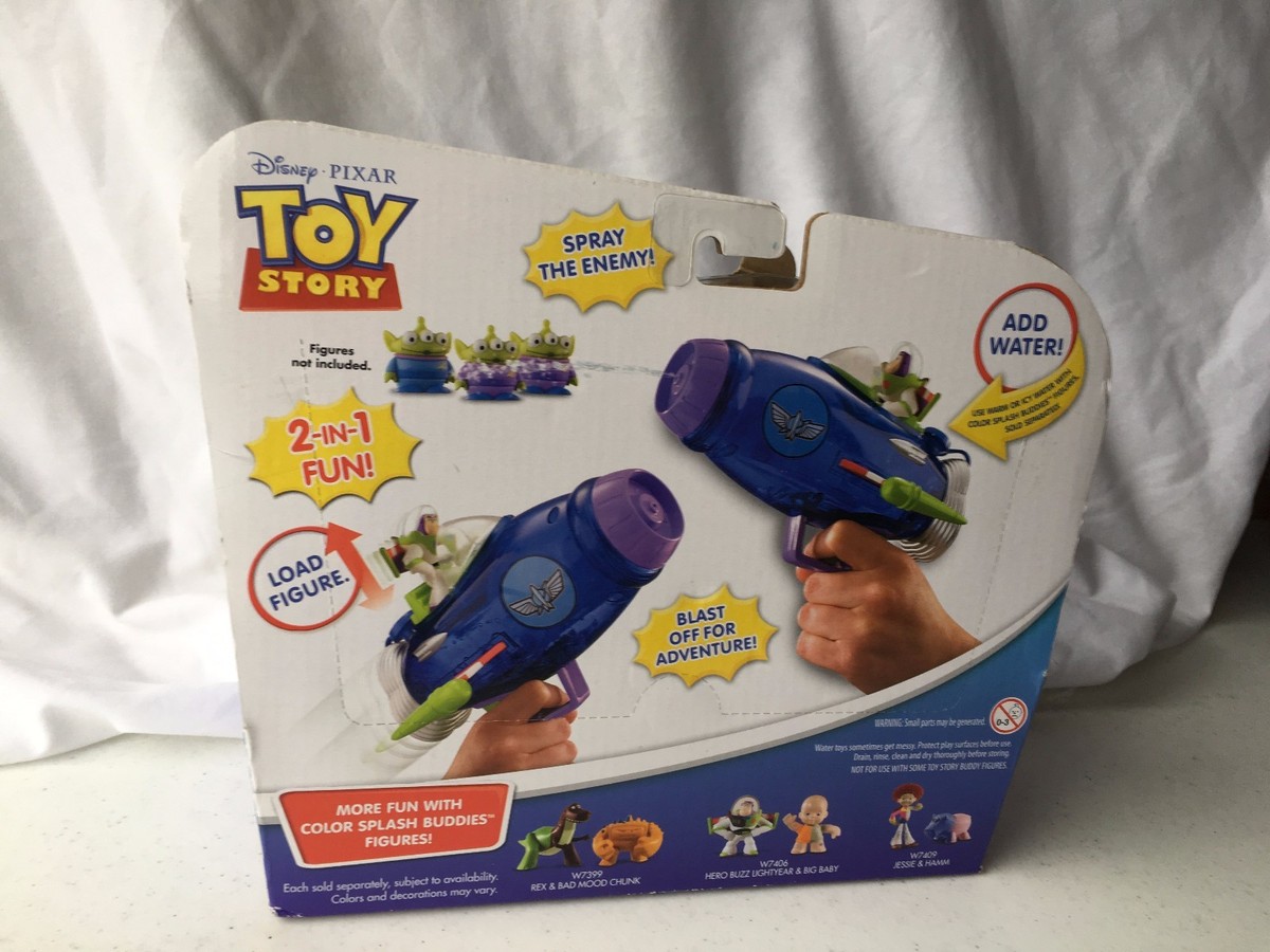 バズライダー Disney Pixar Toy Story Buzz Lightyear Aqua Blast Spaceship Mattel