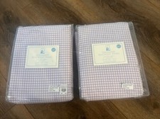 POTTERY BARN KIDS Evelyn Blackout Panel-Lavender Set Of Two Pair 44x63