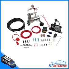 Air Suspension Compressor Guage Switch Amps Kit 25804 Bag Control Kit