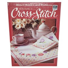 Better Homes And Gardens The Pleasures Of Cross-Stitch 80 Page Vintage Book 1984