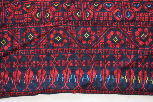Egyptian Palestinian Bedouin Tablecloth-Hand Stitched embroidered Tablecloth - Picture 3 of 5