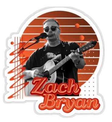 Zach Bryan Vinyl 3'' Die Cut Sticker