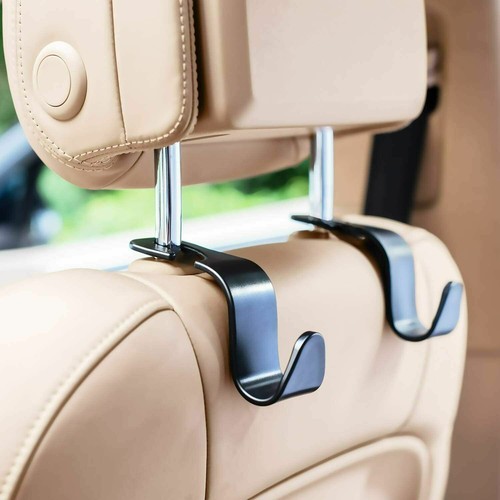 4Pack Car Seat Back Headrest Hook for Cloth Grocery Bag Purse Hanger Holder Hook - Picture 7 of 9