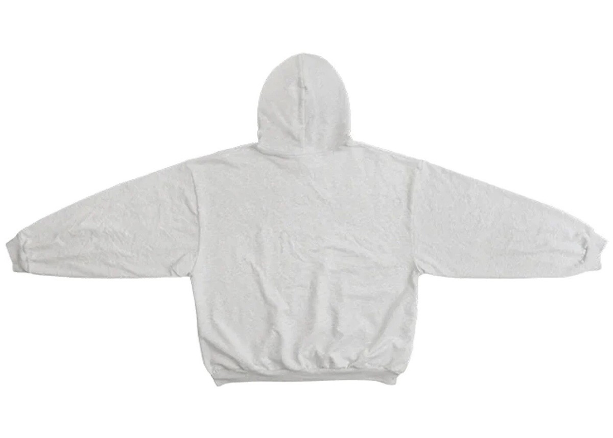 Size 3 - YEEZY GOSHA BLACK DOGS HOODIE HEATHER GREY Size 3 - YEEZY GOSHA BLACK DOGS HOODIE HEATHER GREY