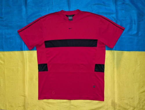 ● RARE RF FEDERER AUSTRALIAN OPEN 2004 RED TENNIS SHIRT NIKE SIZE MENS ADULT M ● - Picture 2 of 10