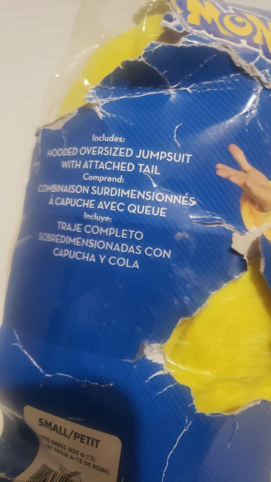 Rubie's Adulto Pokemon Pikachu Disfraz Mono Amarillo Unisex Vestido Talla 6-13 Foto 2 de 4