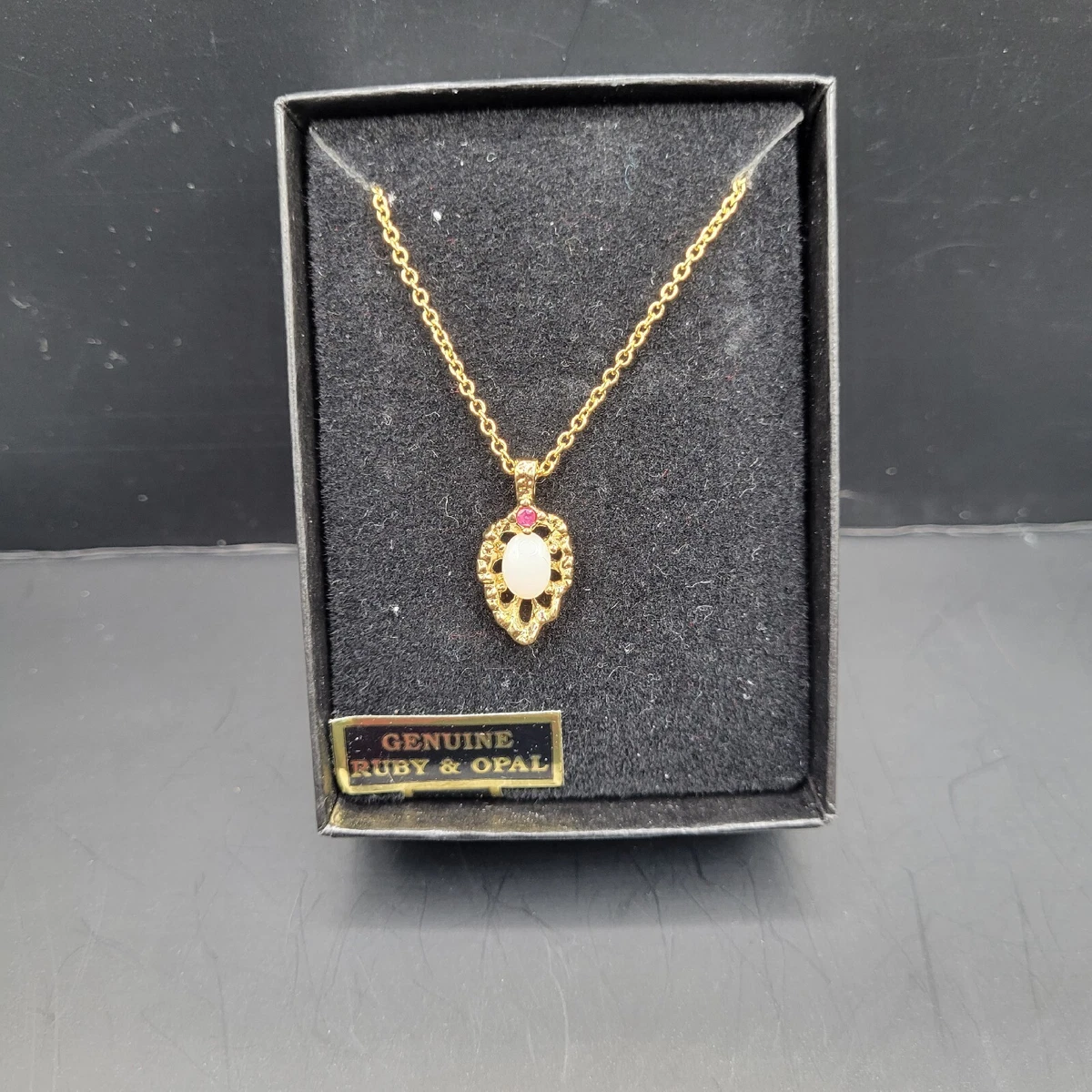 Van doren ruby and opal best sale necklace