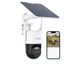 Reolink Refurbished Trackmix LTE+Solar Panel Security Camera PTZ Auto Tracking