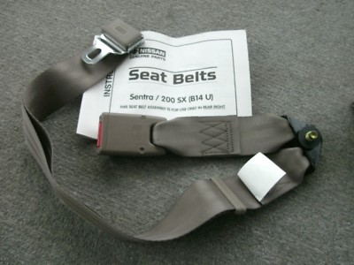 Nissan Sentra 200SX right rear seat belt 88842-1M527 | eBay