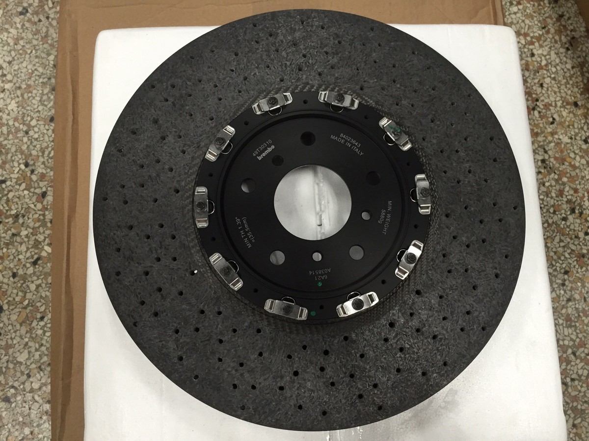 2015-2019 Chevy Corvette Z06 Front Carbon Ceramic Rotor | 177-1175