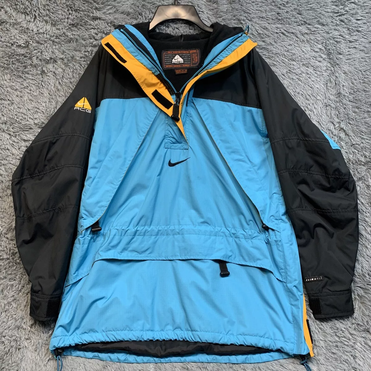 Vintage 90s Nike ACG outer layer 3 mens Large CENTER SWOOSH ski