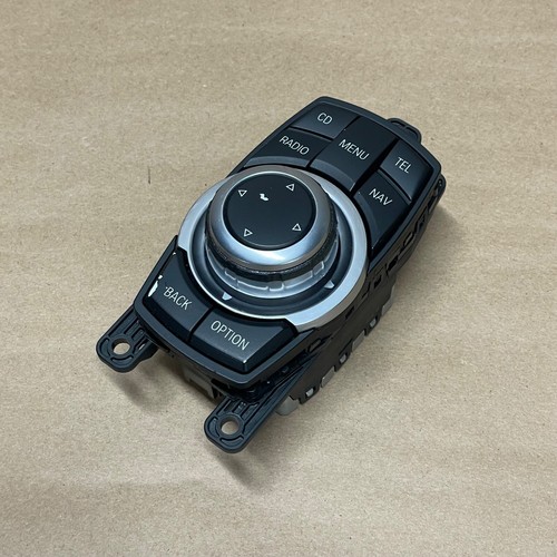 09-16 BMW F07 F10 F01 F02 iDRIVE MEDIA NAVIGATION CENTER CONTROLLER SWITCH KNOB - Picture 2 of 10