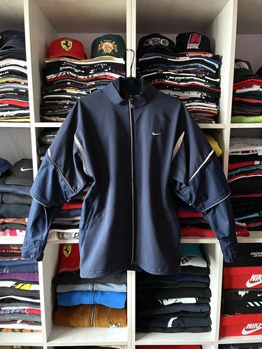 Vintage Y2K Nike Sphere React Tactical Technical Track Jacket Size M Blue - Picture 4 of 22