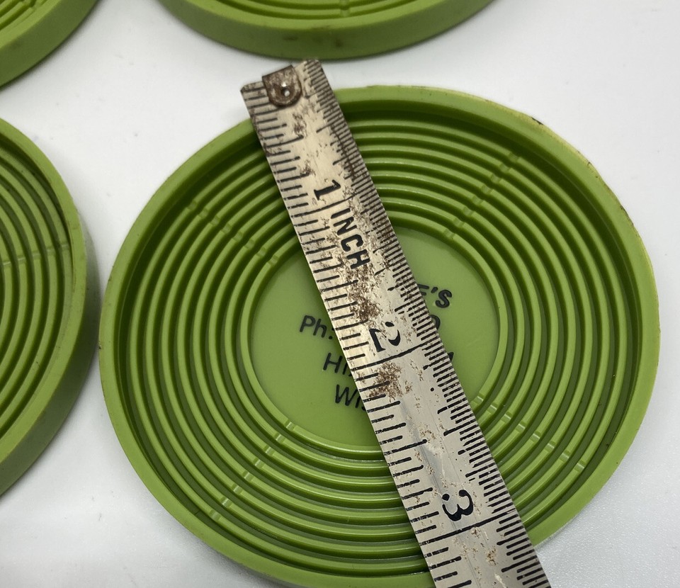 Hixton Wisconsin BRUCES TEXACO Advertising Coasters Auto Oil Gas La