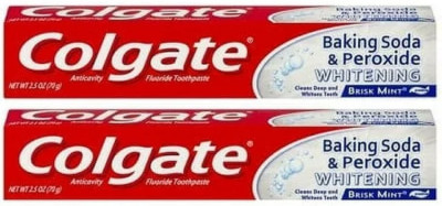 2 Packs Colgate Baking Soda And Peroxide Whitening Bubbles Toothpaste 2.5 oz