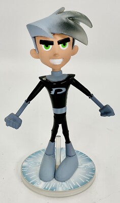 Danny Phantom Action Figure Gray w/ Stand 6'' 2012 Jazwares Nickelodeon Nicktoons