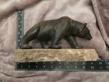 maigon daga pottery BEAR, Large, Beautiful, Signed, Numbered, Sculpture Figurine