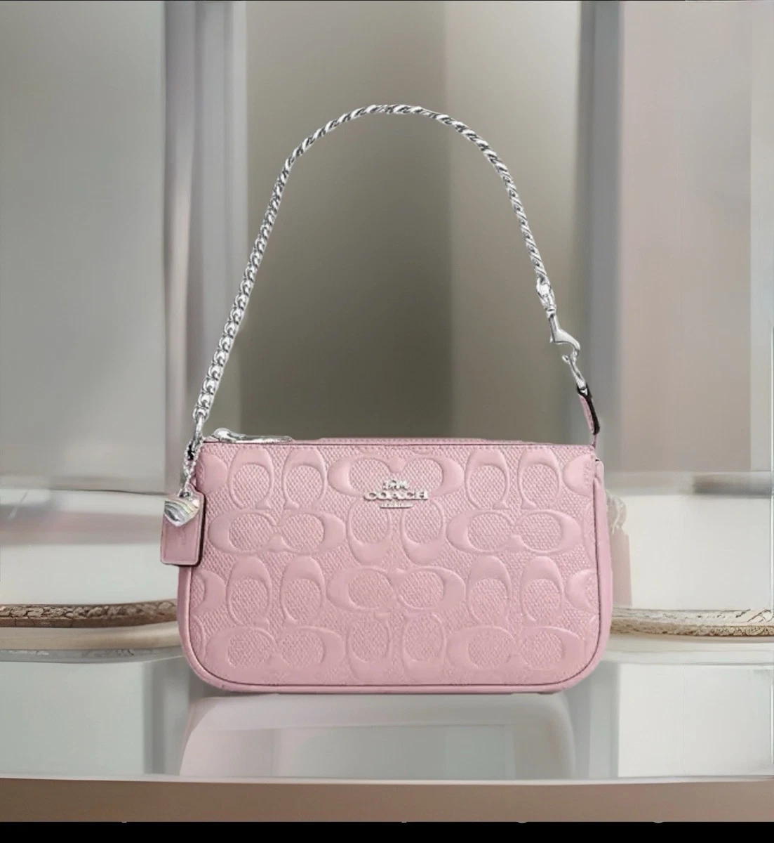 Coach ピンク ショルダーバッグ バッグ & ハンドバッグ 女性用 | eBay