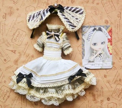 OF (Shoes and Tights Missing) Only Pullip Classical Alice Sepia Outfit