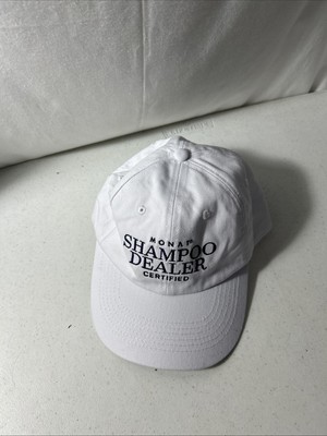 Monat Shampoo Dealer Certified Adjustable Strap White Hat