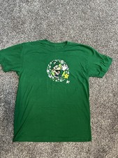 Luigi Holiday Christmas By Nintendo Shirt Rare Vintage Green