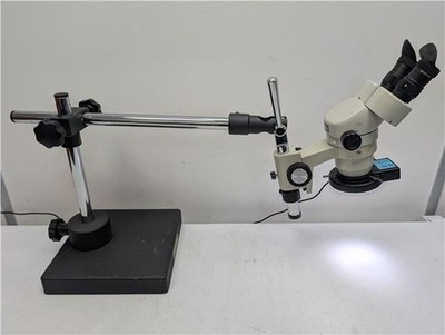 Motic SMZ-140 Stereo Zoom Mikroskop WF10X/20 7-45X Tischstativ LED Ring