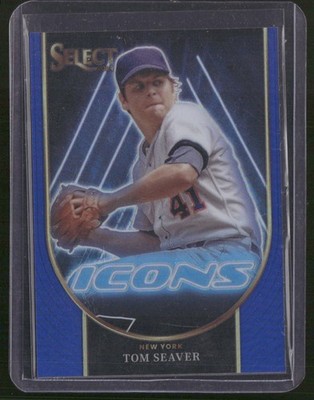 2024 Panini Select #22 Tom Seaver Icons Blue Prizms #/49