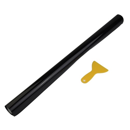 100*50cm/39.4*19.7 Inch Window Tint Film Charcoals Black Car Glass Office - Picture 6 of 12