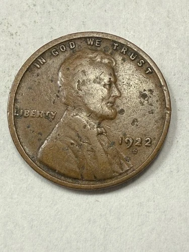** 1922-D LINCOLN CENT-  VG  (FILL THAT SPOT IN YOUR SET) PRICED TO SELL **