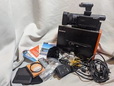 VIDEOCAMERA SONY FDR-AX100 4K COMPLETA DI SCATOLA + MICROFONO STEREO ECM-XYST1M