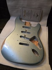 Rare 2022 Fender Custom Shop 61' Wildwood Spec Aged Firemist Silver Stratocaster