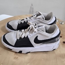 Size 3.5- Nike Ja 1 Scratch 2.0 DX2294-102 Black And White Sneakers