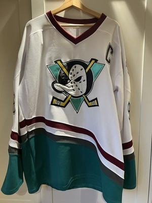 Vintage 00s NHL Anaheim Mighty Ducks Charlie Conway Hockey Jersey - XL