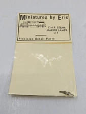 Miniatures By Eric L11 HO Scale Brass CNR Steam Marker Lamps