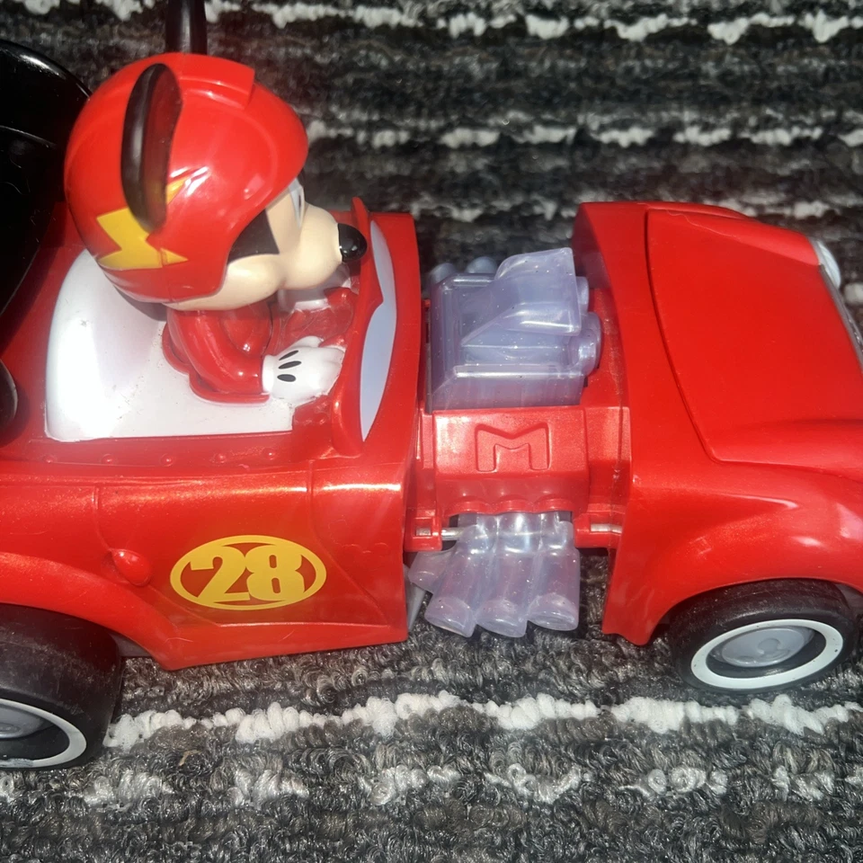 Mattel Disney Mickey Mouse Roadster Racers Transforming Hot Rod Car 2016 Foto 3 de 4
