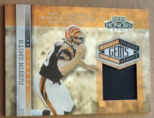 2001 Playoff Honors #226 Justin Smith Rookie Premiere Jersey 411/725 Bengals 