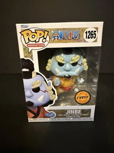 FUNKO POP ! JINBE 1265 CHASE EDITION ONE PIECE POP ANIMATION R01 Box Not Mint