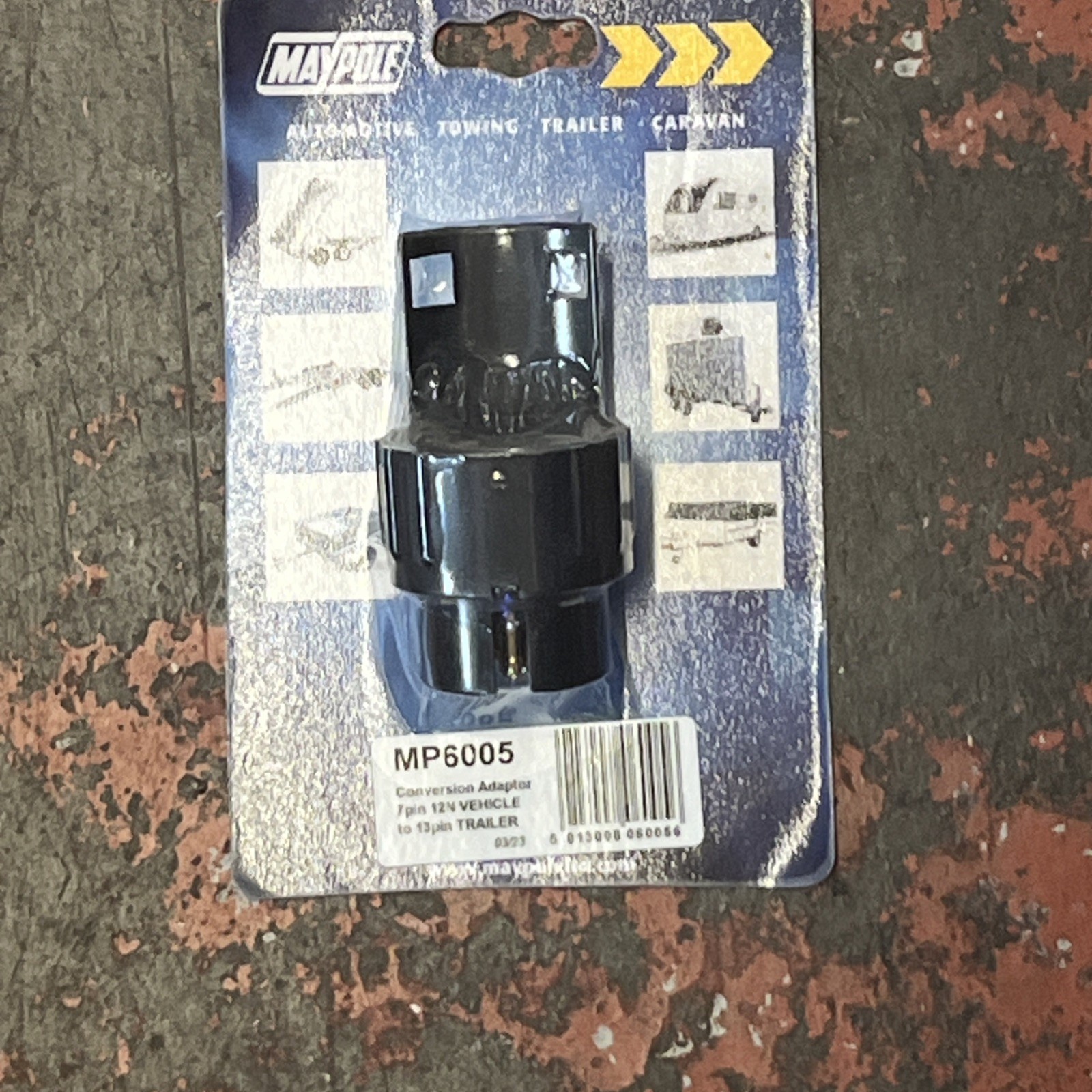 Towing trailer Conversion Adaptor - 7 Pin to 13 Pin plug