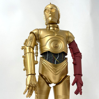 Star Wars C 3PO Force Awakens Thinkway Interactive Robotic Droid 16" H16