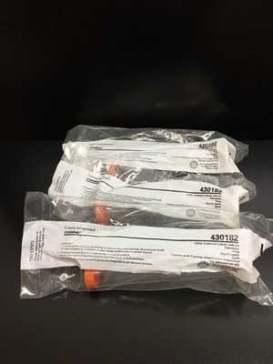 Corning REF 430182 100mL Polystyrene Graduated Cylinder Sterile Lot 3 PKS