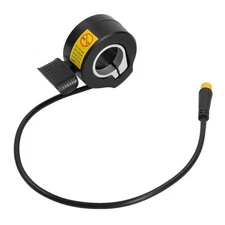 130X Thumb Throttle Accelerator 3 Pin For Bafang BBS01 BBS02 Electric Scooter