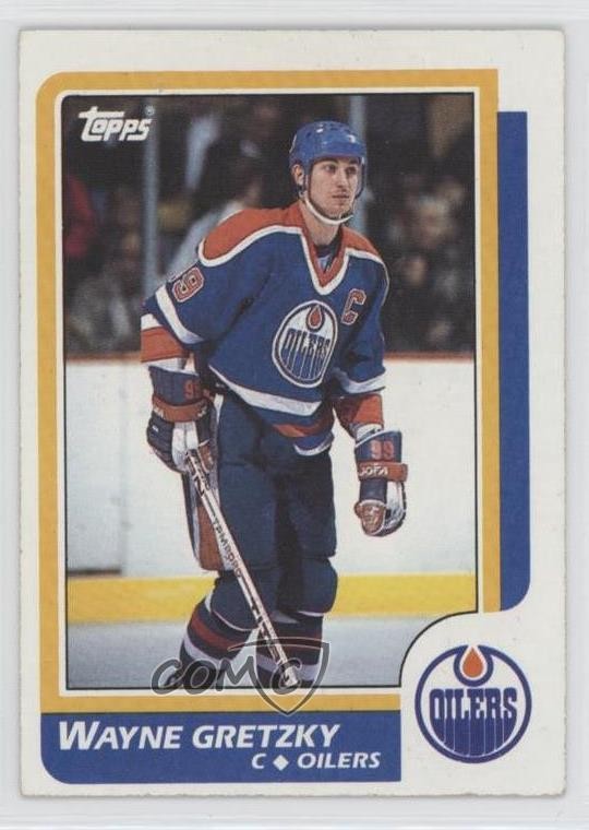 1986-87 Topps Wayne Gretzky #3 HOF 0kb0