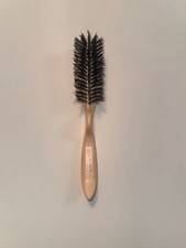 Vintage Phillips Wrist Saver 14 Hair Brush Peach Nylon Made in USA Salon 8.25"