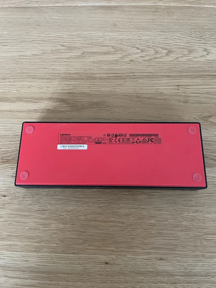 Lenovo Thunderbolt 3 Notebook-Dockingstation - Schwarz (40AN0135EU) - Bild 4 von 4