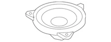 Genuine Audi Rear Speaker 8V0-035-416